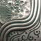 #134 Pewter with Verdi Wash: Pewter finish with green highlights hand rubbed into recesses